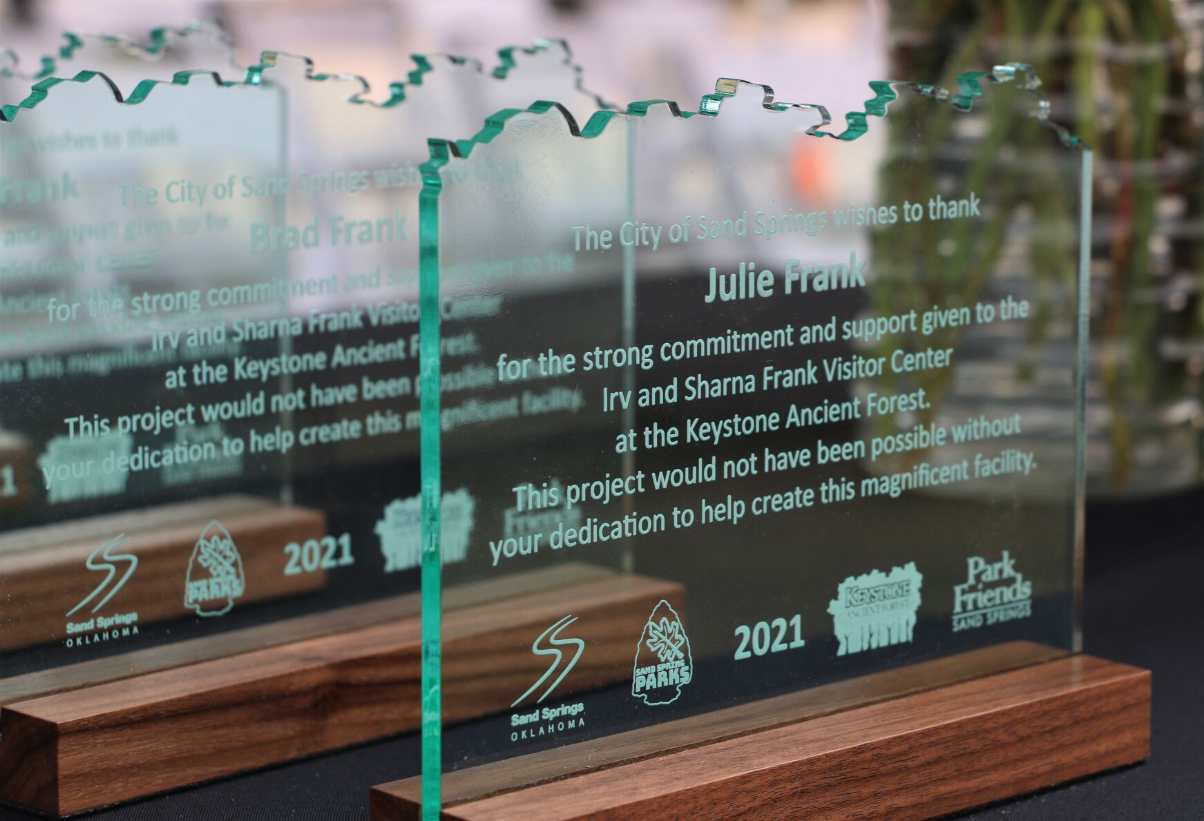 Keystone Ancient Forest visitor center dedication